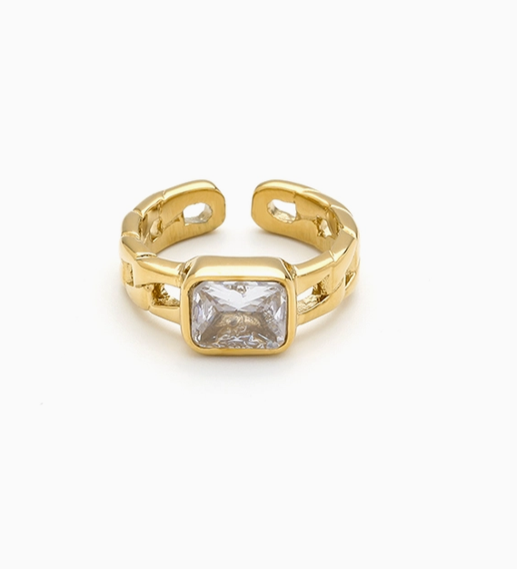 ATE Damen metalen legering kristal
