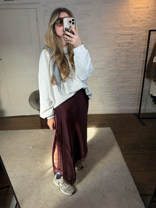 Jeremiah silky rok - bordeaux