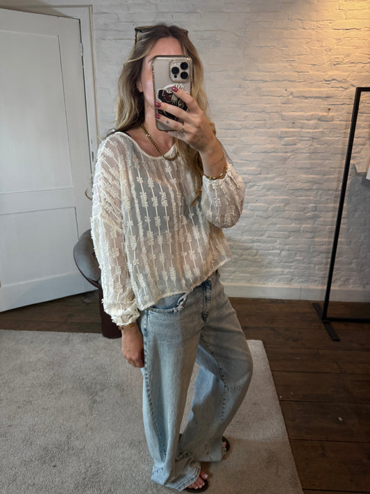 Baggy jeans - lichtblauw