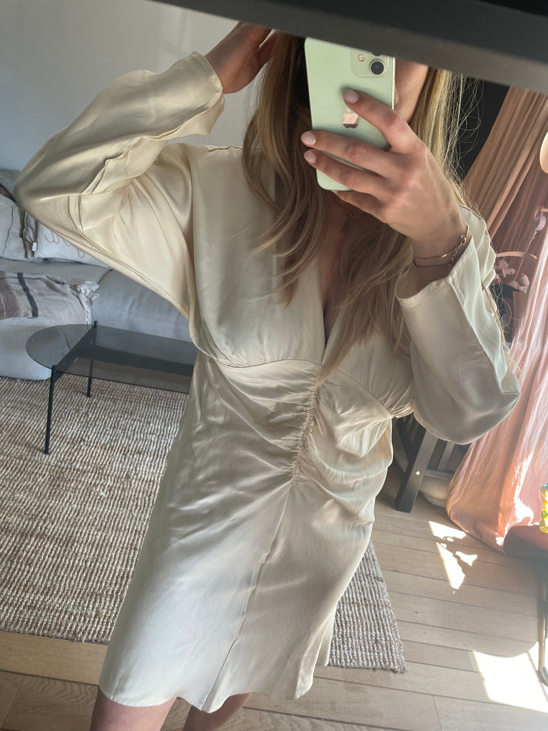 Lila dress - white (7492518871202)